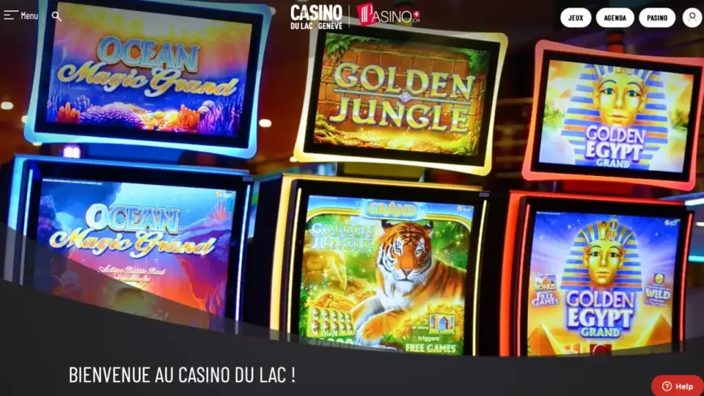 Casino du Lac Webseite